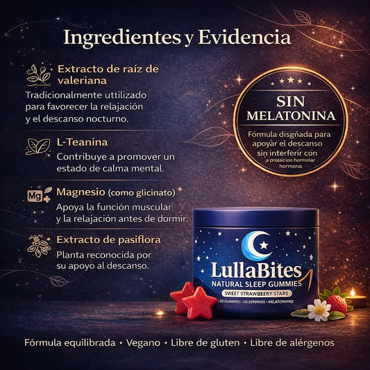 LullaBites – Gomitas naturales para dormir